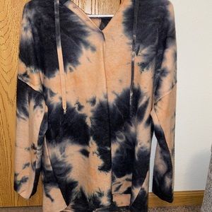 Fiercely Fleece Tie Dye Hoodie
